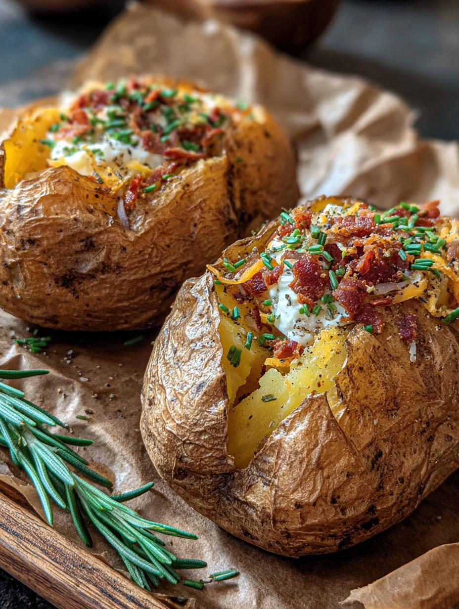 Air Fryer Baked Potato: Crispy, Fluffy Perfection - Air Fryer Baked Potato - main visual representation