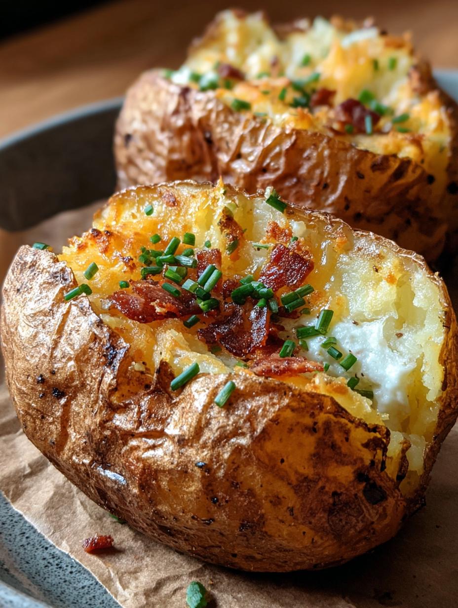 Air Fryer Baked Potato: Crispy, Fluffy Perfection - Air Fryer Baked Potato - additional detail
