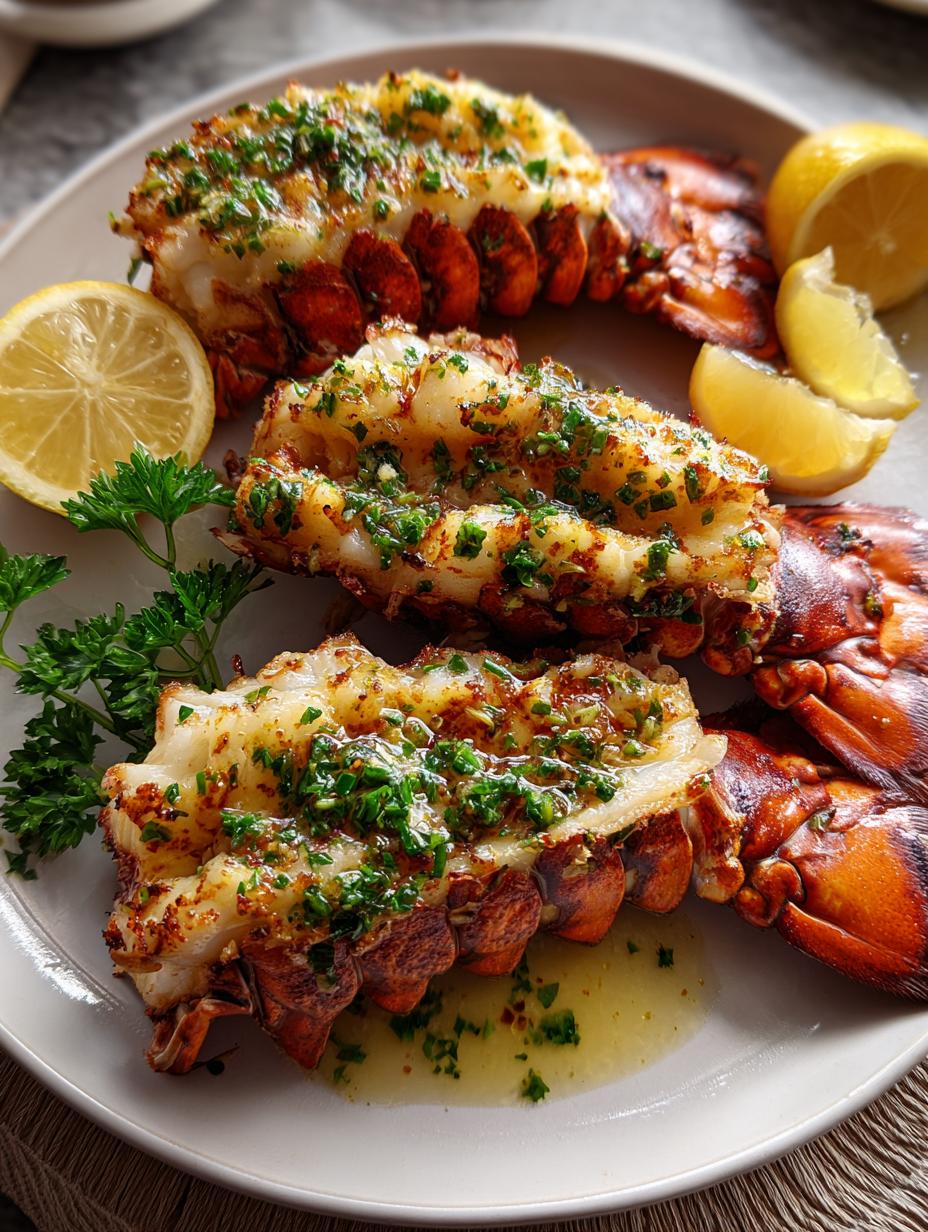 Air Fryer Parmesan Lobster Tails: Quick & Divine - Air Fryer Lobster Tails - additional detail