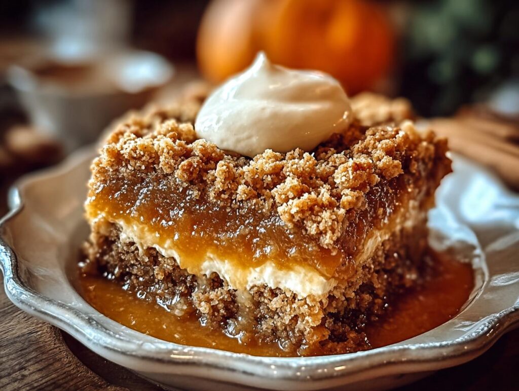 Autumn Pumpkin Spice Crumble