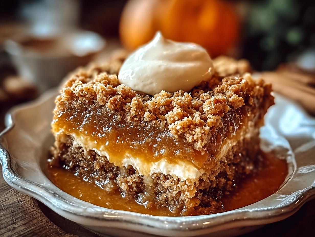 Autumn Pumpkin Spice Crumble