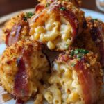 Bacon Mac Cheese Bombs