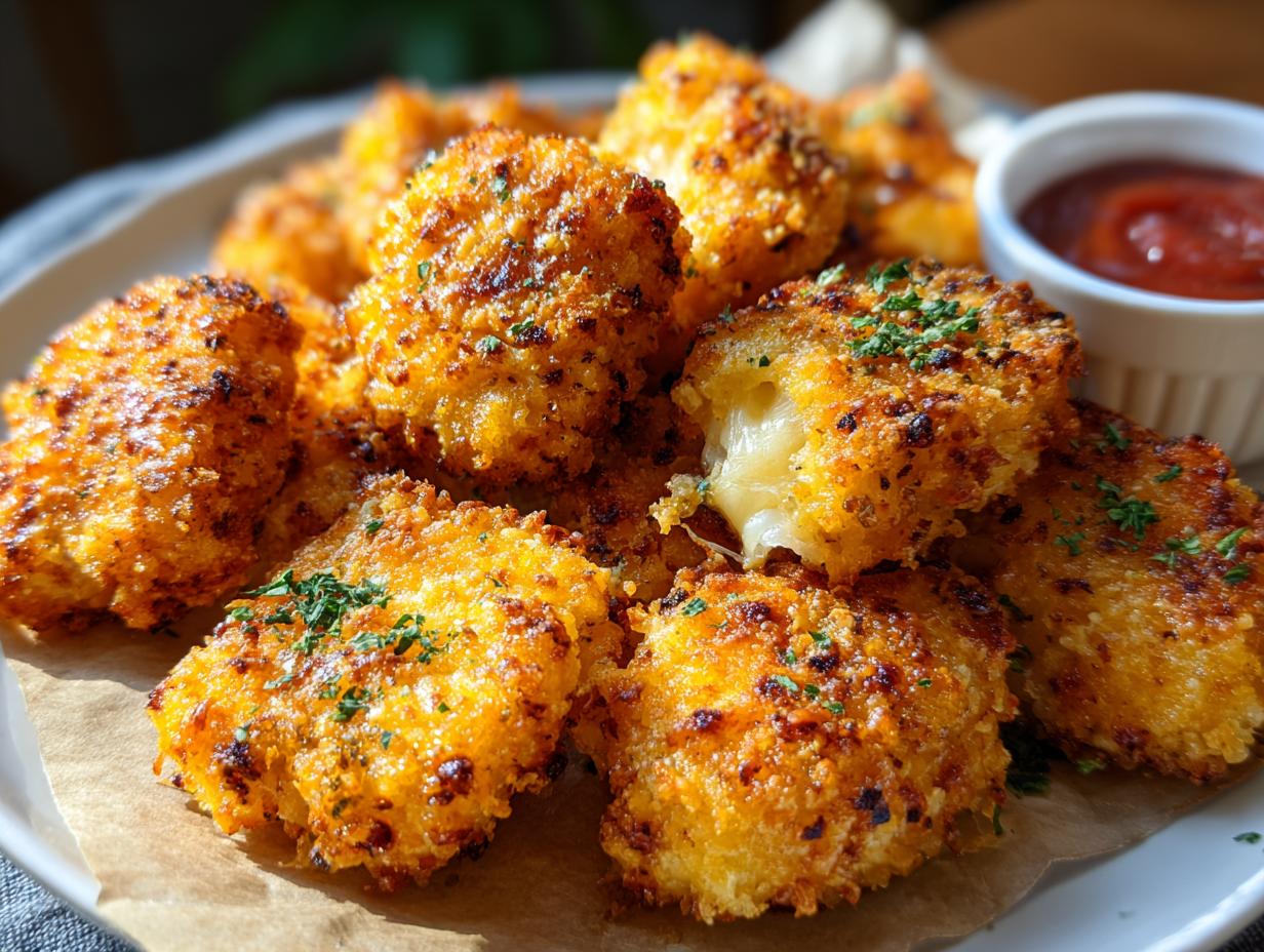 Baked Chicken Nuggets Cheesy: 1 Easy Recipe - Baked Chicken Nuggets Cheesy - additional detail