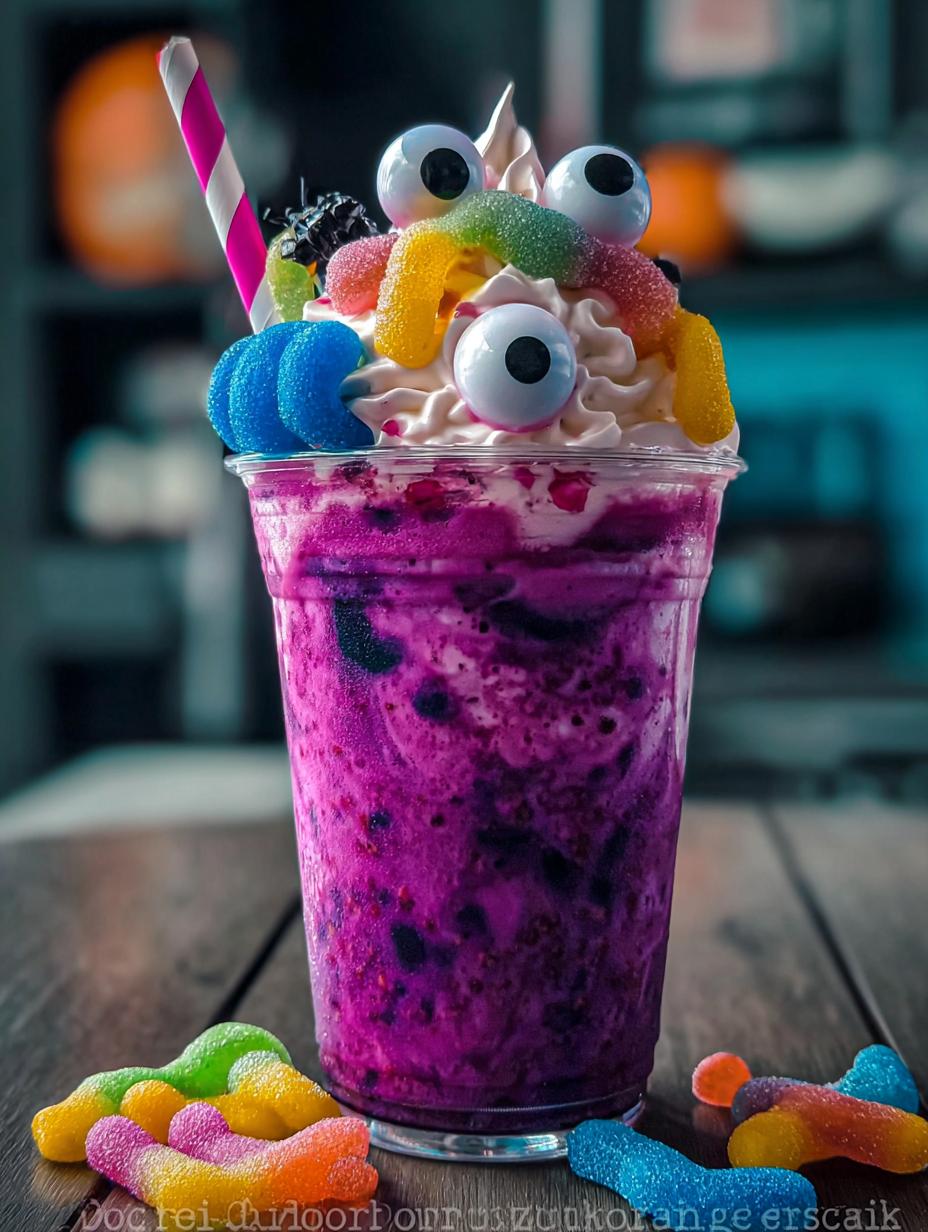 Boo Berry Scream Slushie: Eerie Blue Favorite - Boo Berry Scream Slushie - main visual representation
