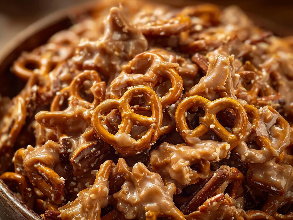 Butter Toffee Pretzels Snack: Delicious 15-min Snack 5 Butter Toffee Pretzels: Delicious 15-min Snack - Butter Toffee Pretzels Snack - main visual representation