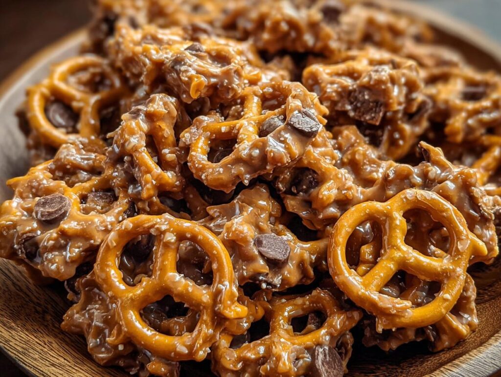 Butter Toffee Pretzels Snack