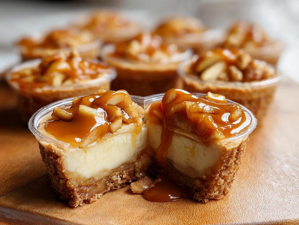 Caramel Apple Pie Cups
