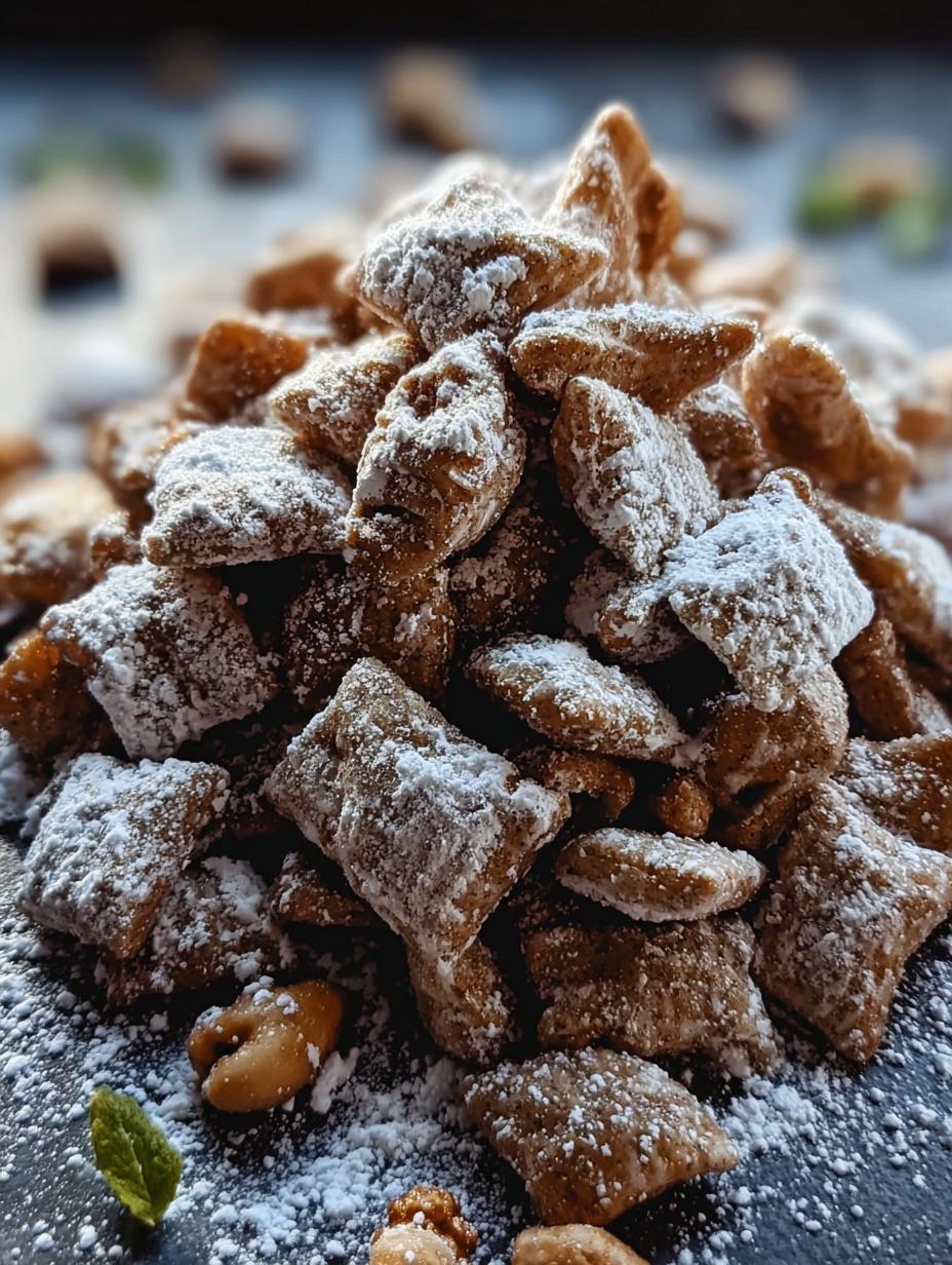 Caramel Apple Puppy Chow: 9 Cups of Cozy Bliss 6 Caramel Apple Puppy Chow: 9 Cups of Cozy Bliss - Caramel Apple Puppy Chow - main visual representation