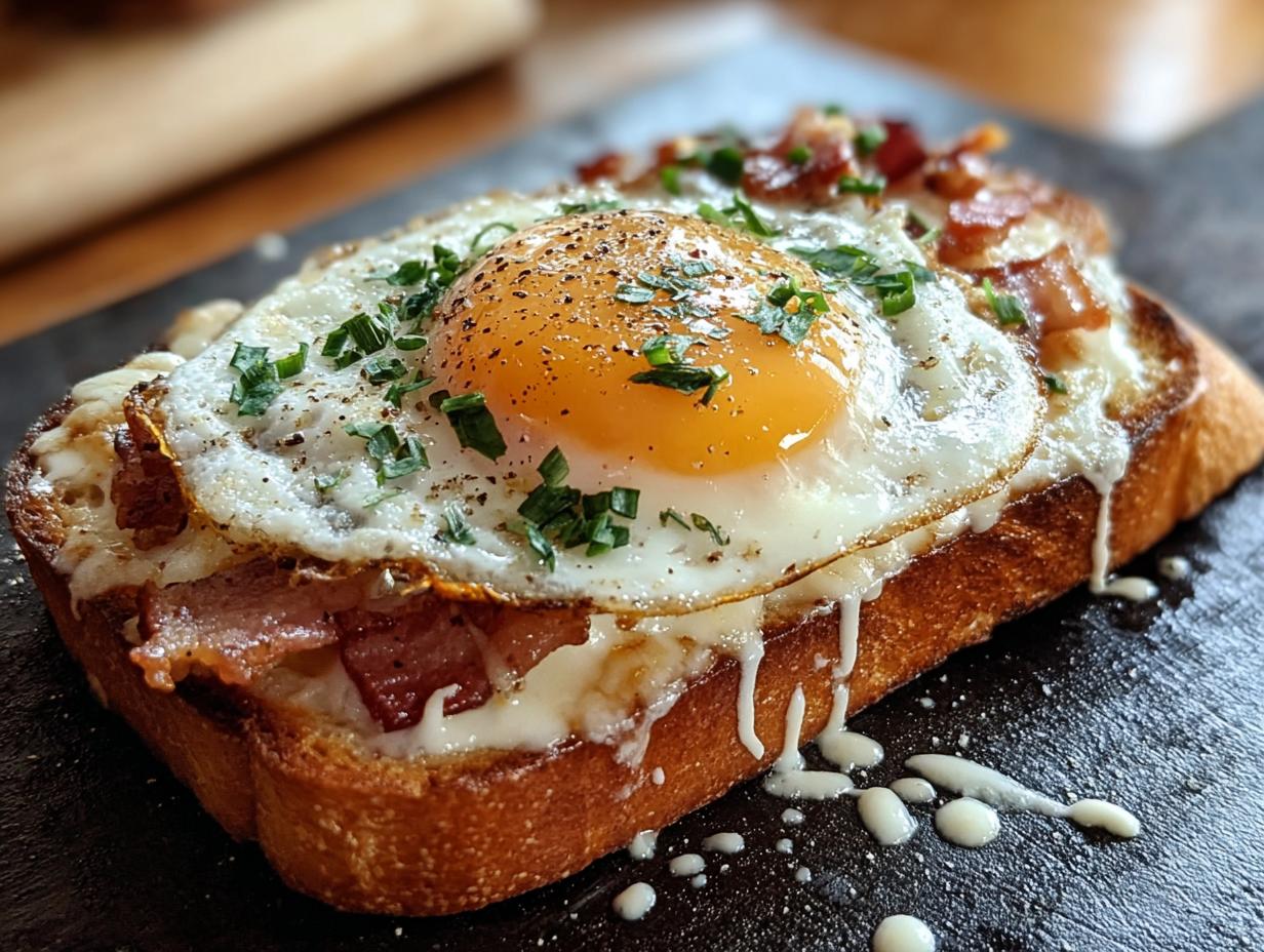 Amazing Carbonara Toast Recipe: 4 Easy Steps - Carbonara Toast - additional detail
