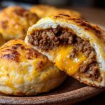 Cheeseburger Biscuits Handheld Comfort
