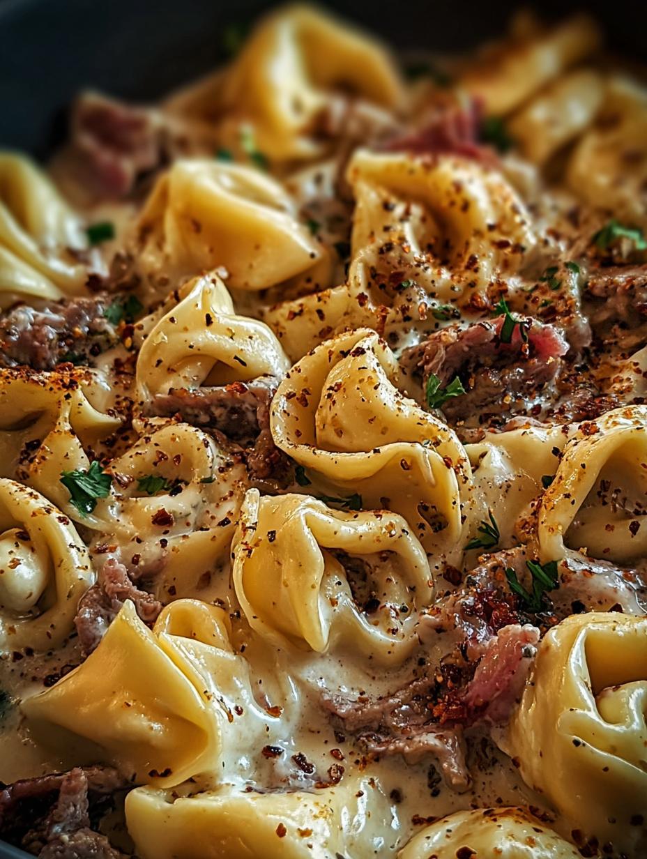 Amazing Cheesesteak Tortellini Creamy Provolone Now - Cheesesteak Tortellini Creamy Provolone - additional detail