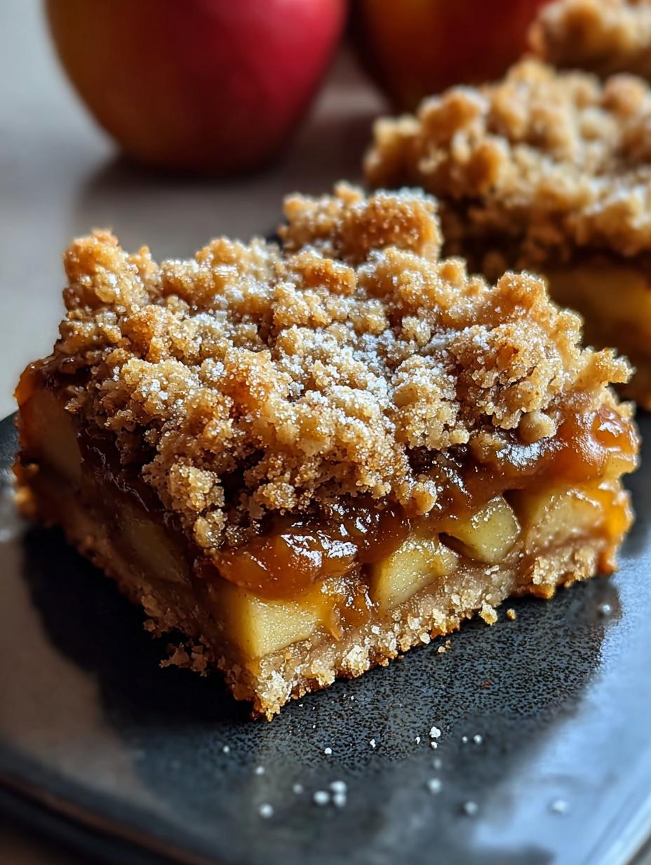 Chewy Salted Caramel Apple Bars: 1 Easy Recipe - Chewy Salted Caramel Apple - additional detail