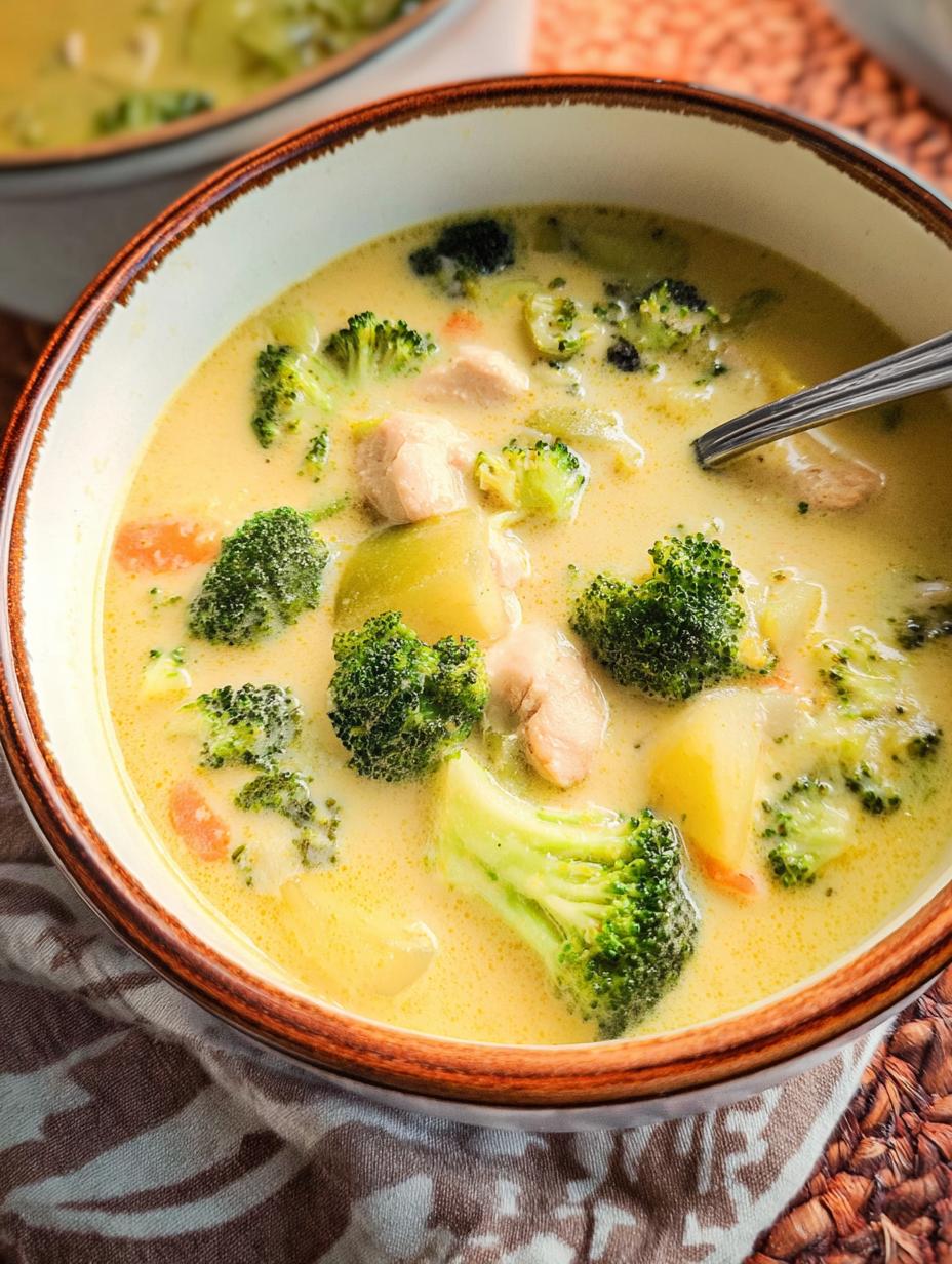 Chicken Broccoli Soup: 1 Amazing Comfort Dish - Chicken Broccoli Soup - main visual representation