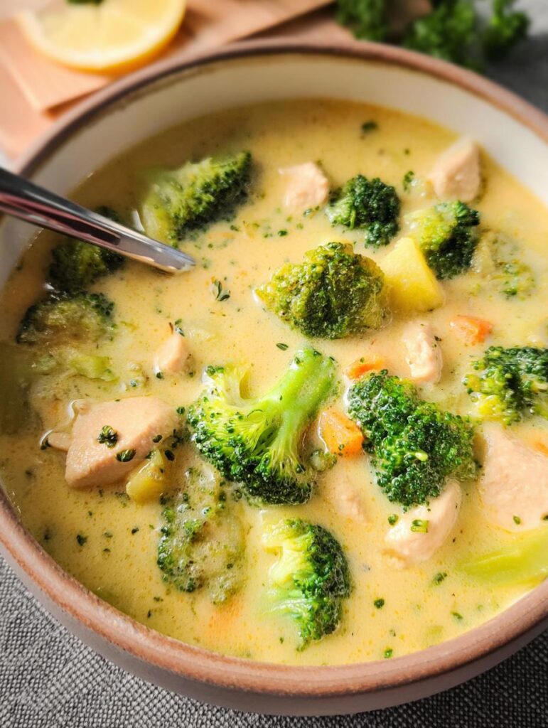 Chicken Broccoli Soup