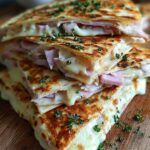 Chicken Cordon Bleu Quesadillas