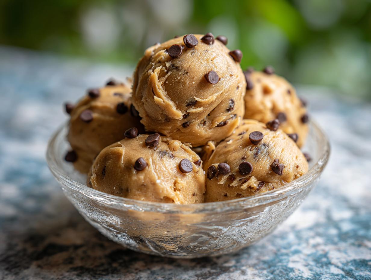 Satisfy Cravings: 1 Amazing Chickpea Cookie Dough - Chickpea Cookie Dough - main visual representation