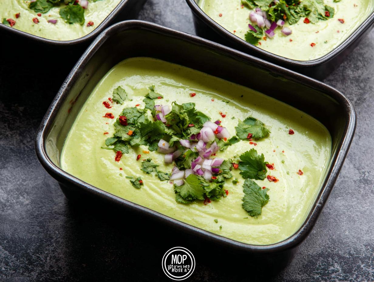 Chilled Avocado Soup Meal: 1 Easy Refreshing Recipe 6 Chilled Avocado Soup Meal: 1 Easy Refreshing Recipe - Chilled Avocado Soup Meal - main visual representation