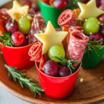 Christmas Charcuterie Cups
