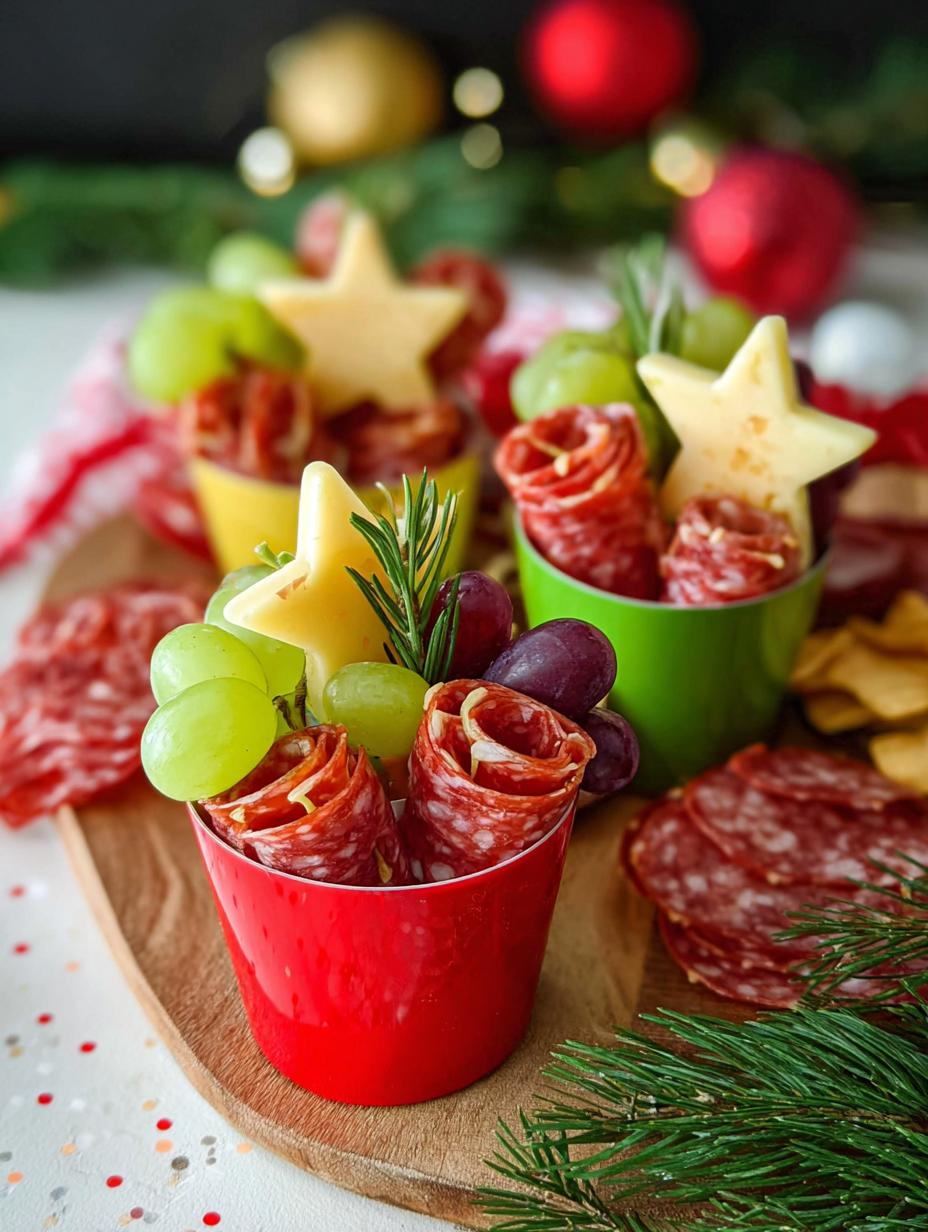 Christmas Charcuterie Cups: 1 Simple Joyful Recipe 6 Christmas Charcuterie Cups: 1 Simple Joyful Recipe - Christmas Charcuterie Cups - additional detail