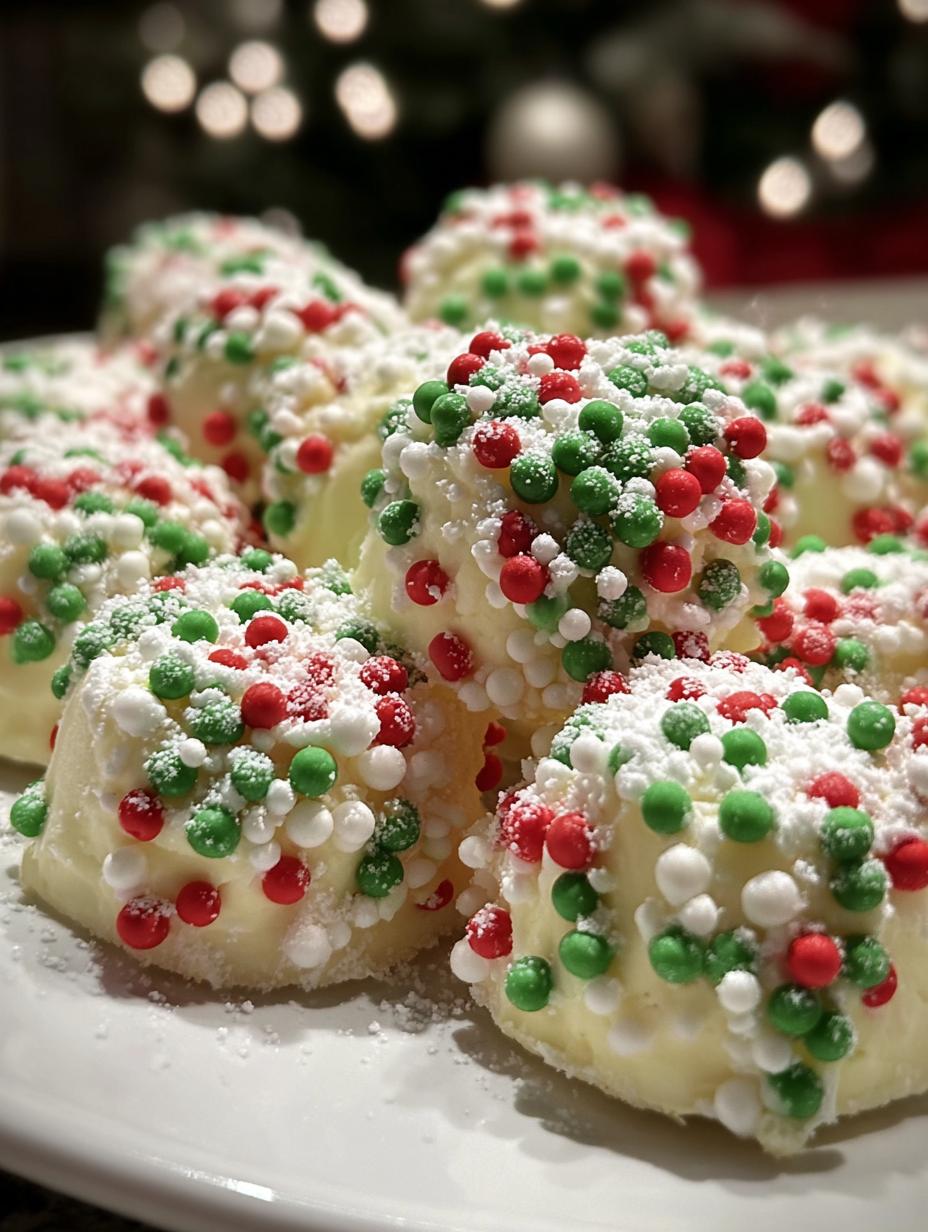 Christmas Cream Cheese Mints