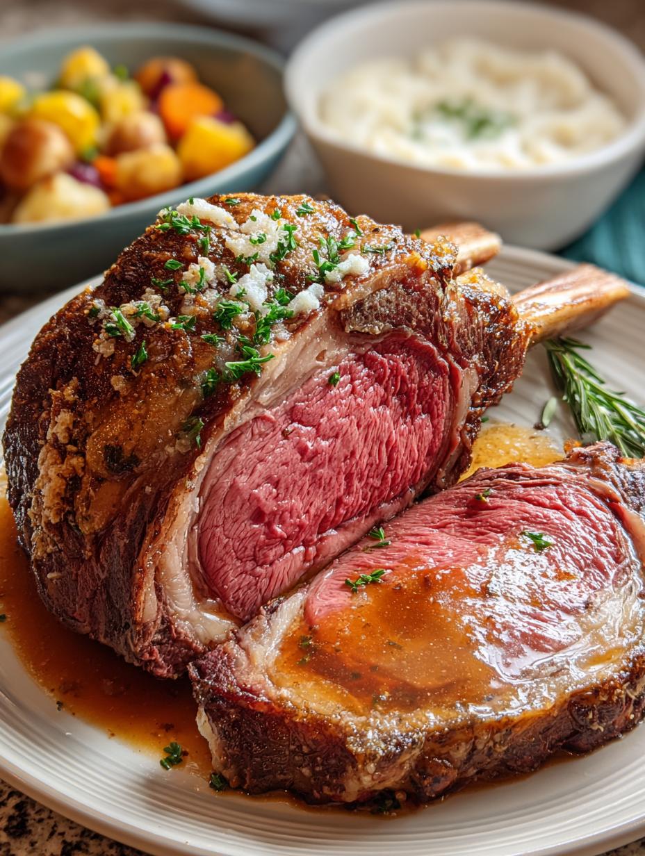 Christmas Prime Rib Bone