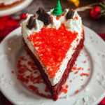Christmas Red Velvet Cheesecake
