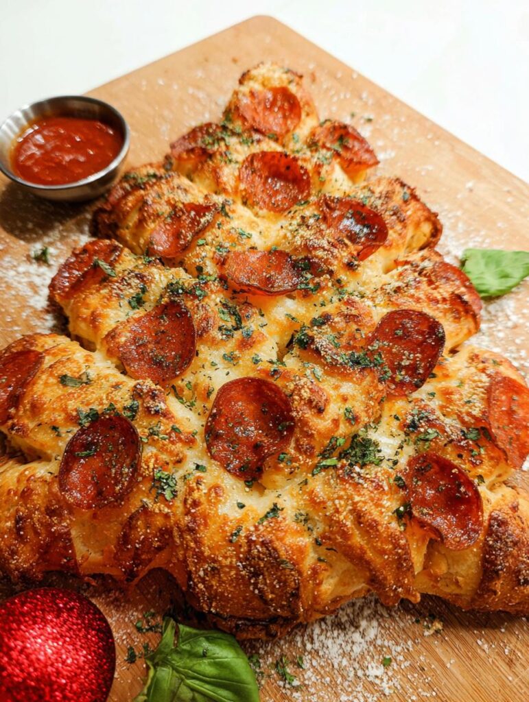 Christmas Tree Shaped Food