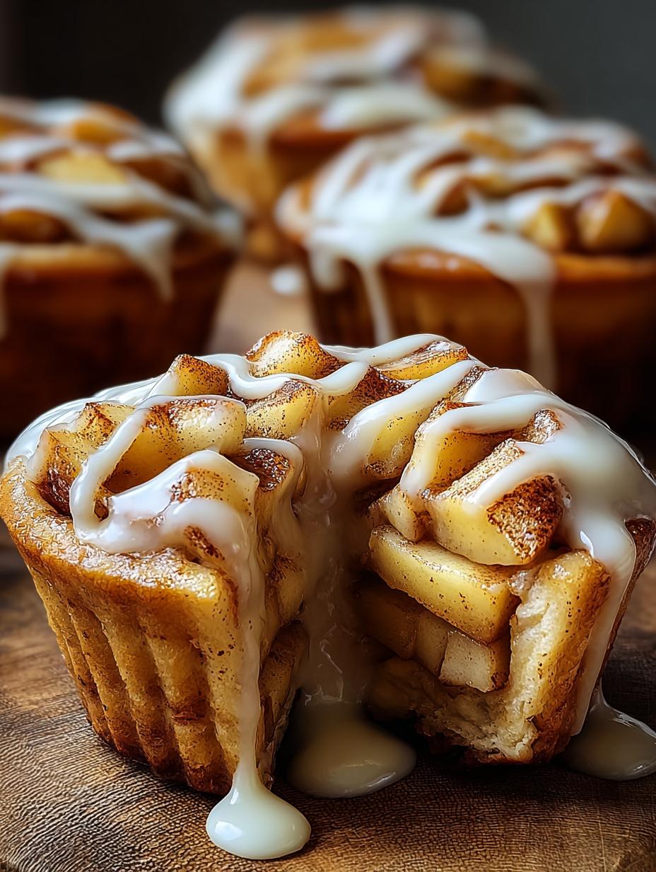 Cinnamon Roll Apple Pie: Amazing 20 Min Dessert - Cinnamon Roll Apple Pie - additional detail