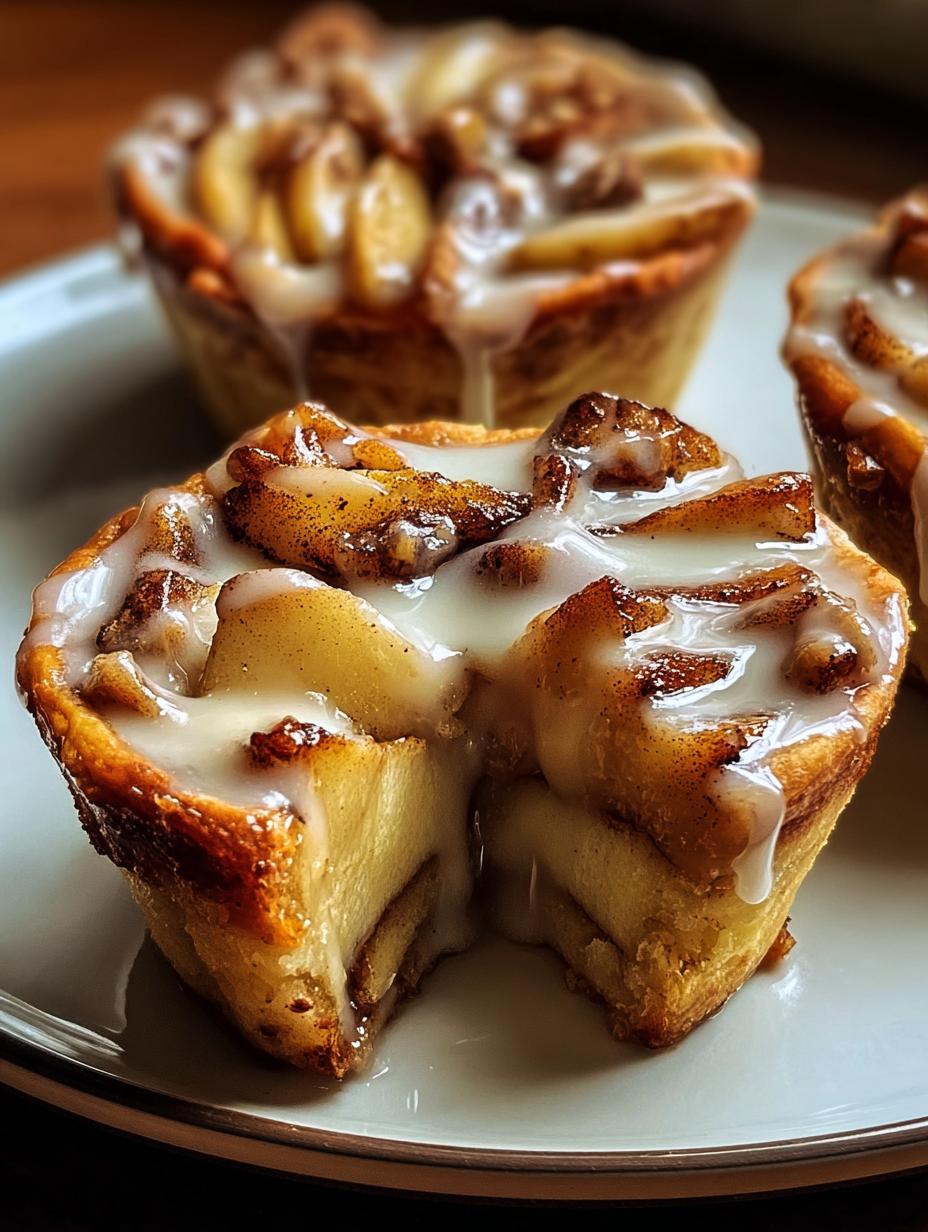 Cinnamon Roll Apple Pie: Amazing 20 Min Dessert - Cinnamon Roll Apple Pie - additional detail