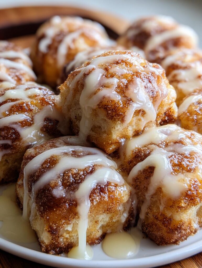 Cinnamon Roll Bites Buttery