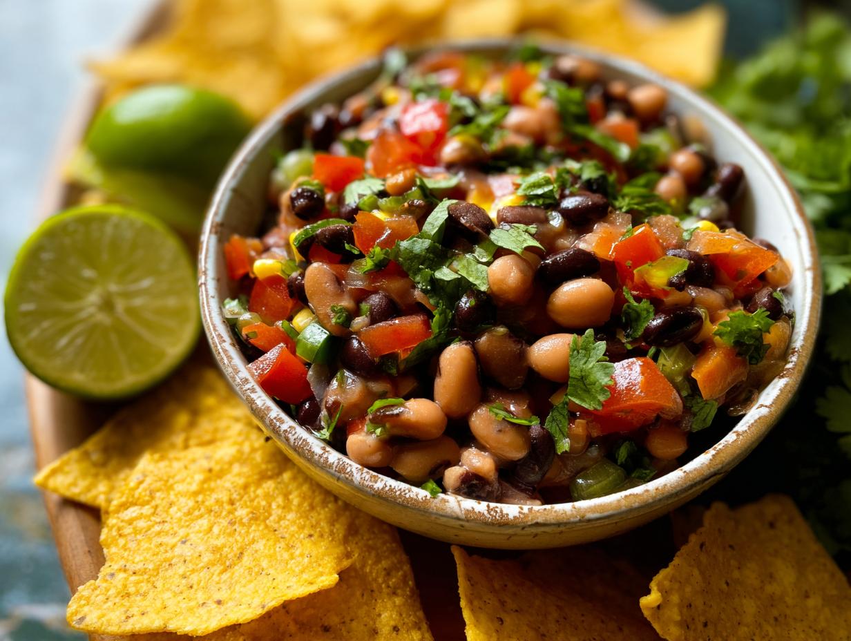 Cowboy Caviar: The 15-Minute Fiesta Dip - Cowboy Caviar - additional detail