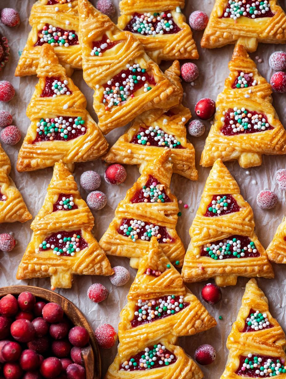 Cranberry Orange Christmas Tree: Sweet Holiday Delight - Cranberry Orange Christmas Tree - additional detail