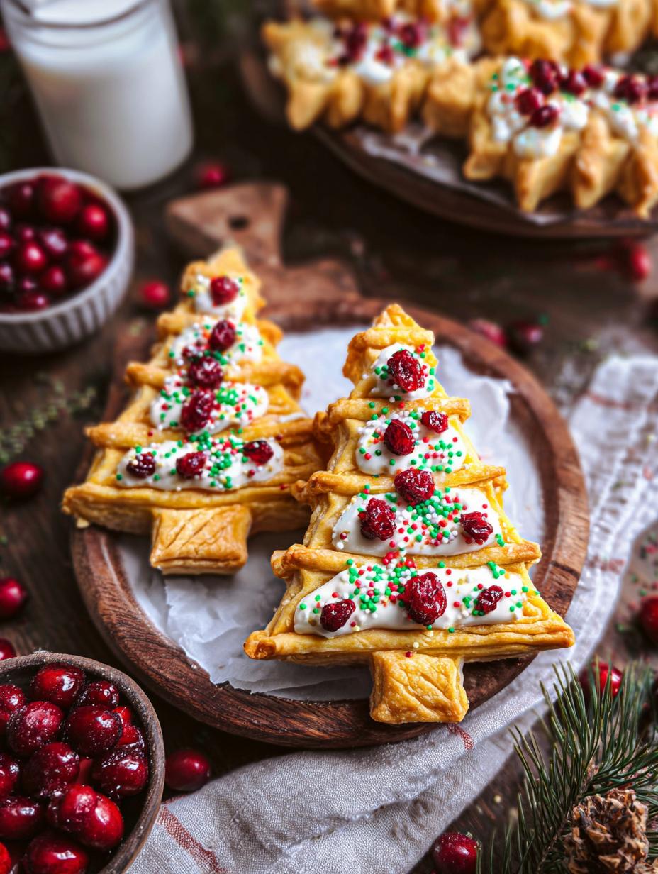 Cranberry Orange Christmas Tree: Sweet Holiday Delight - Cranberry Orange Christmas Tree - additional detail