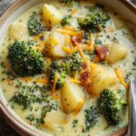 Creamy Broccoli Cheese Potato