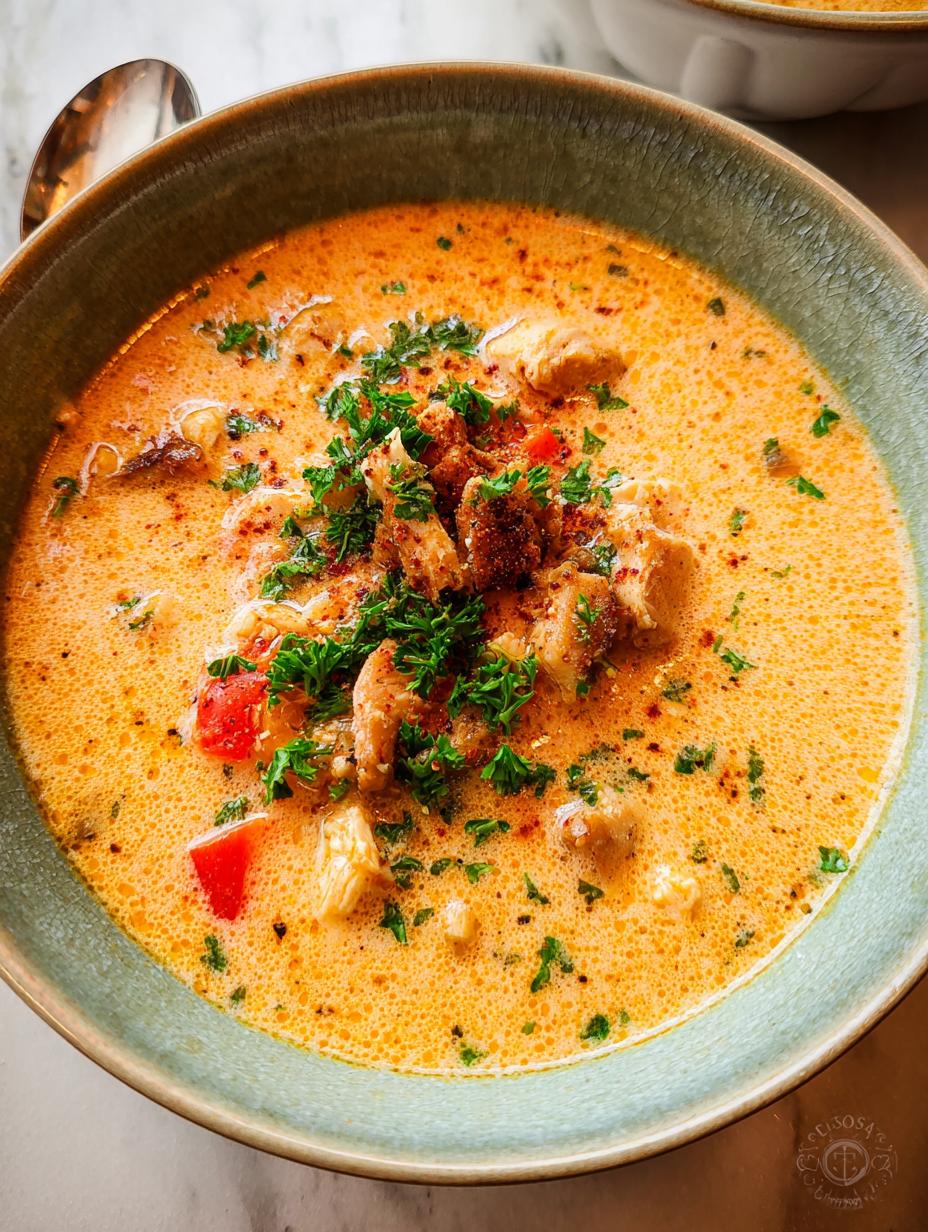 Creamy Cajun Chicken Soup