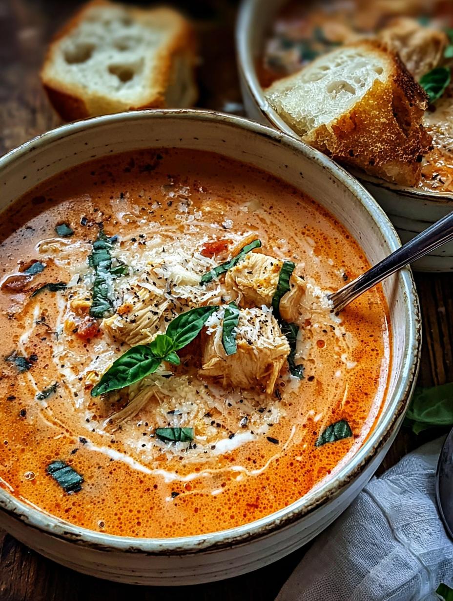 Creamy Chicken Parmesan Soup: 2 Easy Fixes 5 Creamy Chicken Parmesan Soup: 2 Easy Fixes - Creamy Chicken Parmesan Soup - additional detail