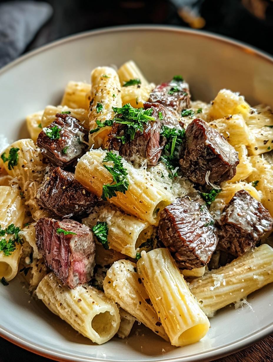 Creamy Garlic Butter Steak