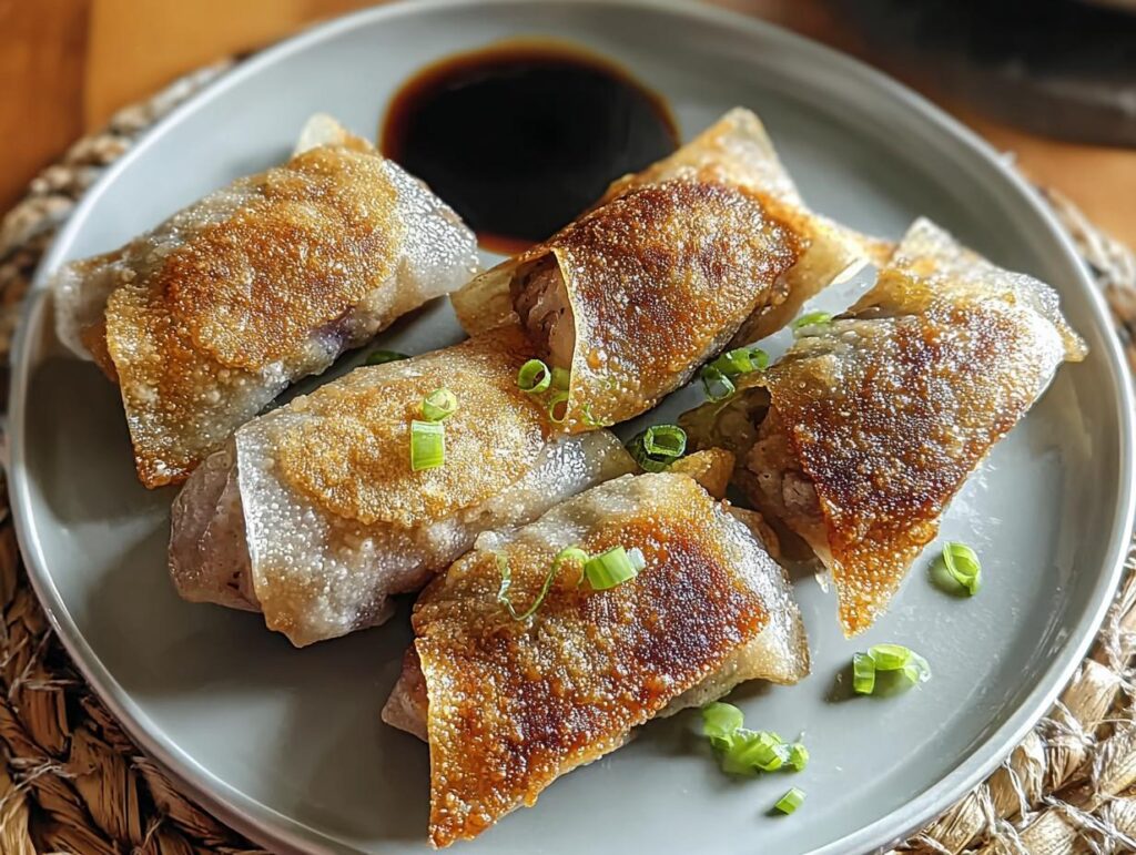 Crispy Rice Paper Dumplings