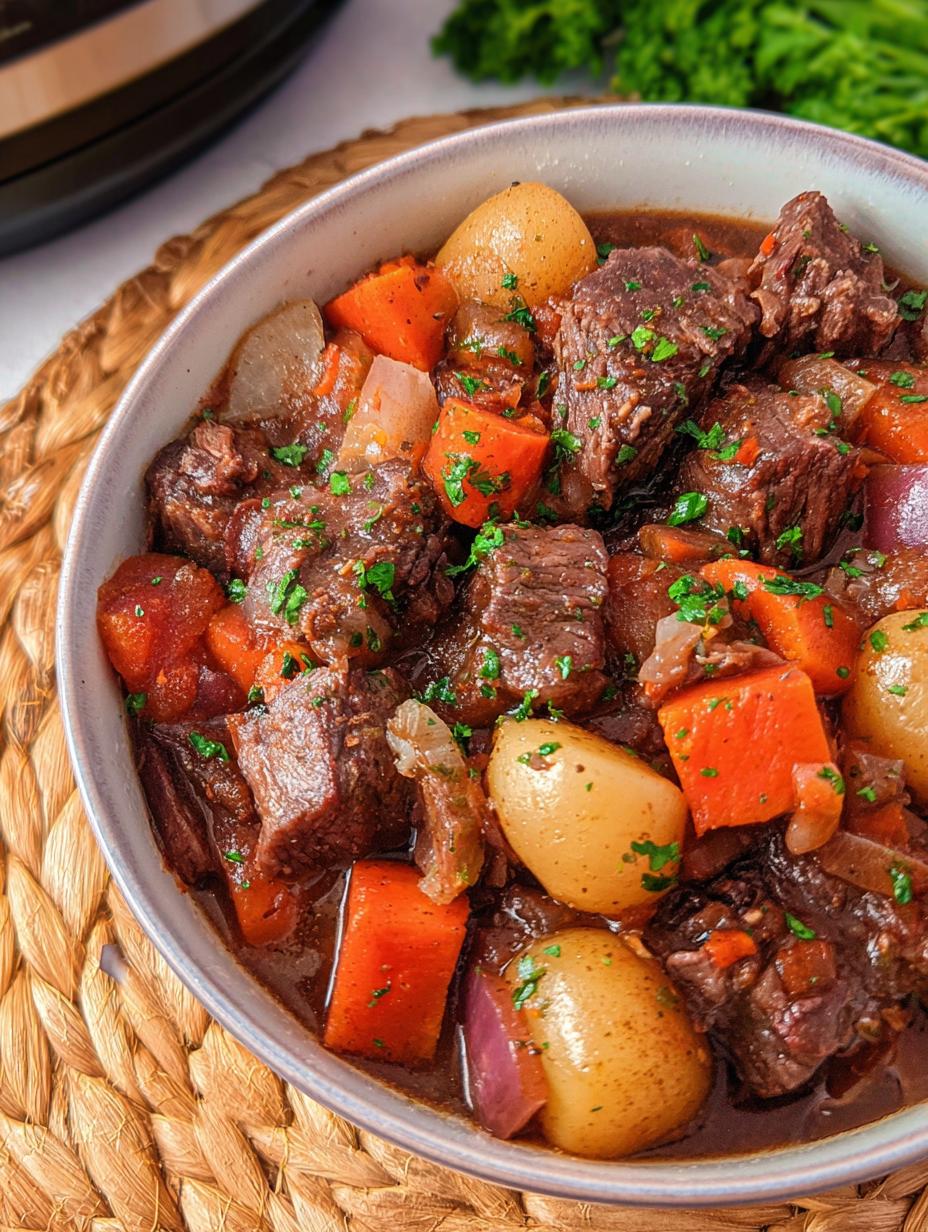 Fantastic Crockpot Beef Bourguignon 2 Hour Recipe - Crockpot Beef Bourguignon - additional detail