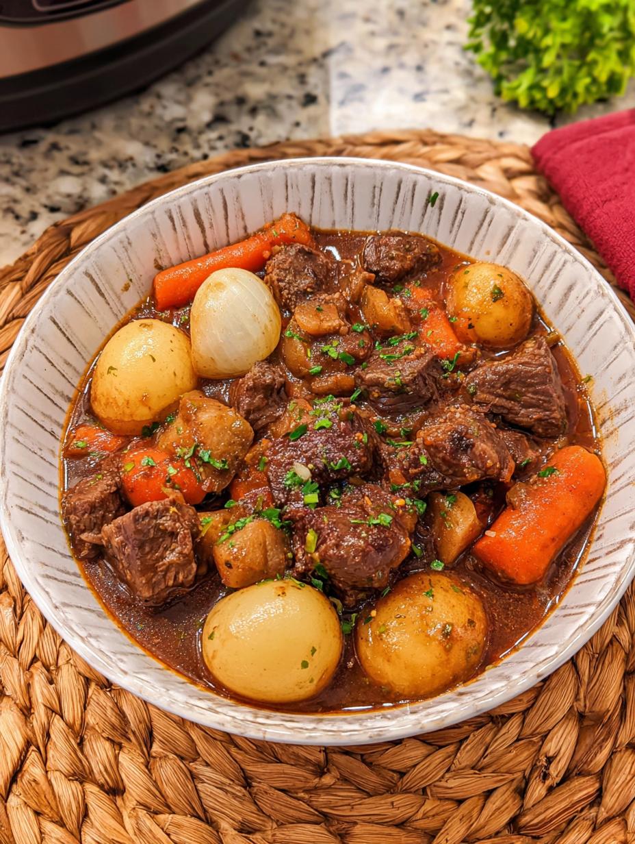 Fantastic Crockpot Beef Bourguignon 2 Hour Recipe - Crockpot Beef Bourguignon - additional detail