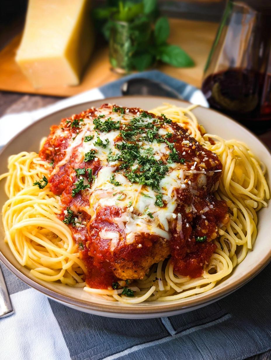 Crockpot Chicken Parmesan