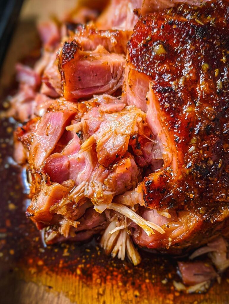 Crockpot Pulled Ham