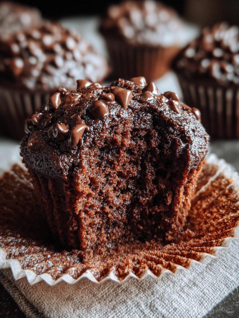 Double Chocolate Muffins