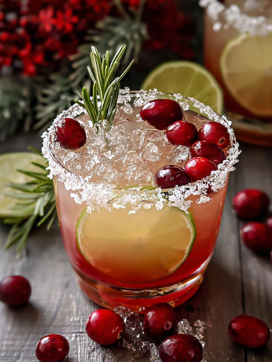 Festive Mistletoe Margarita Non: 10 Min Bliss - Festive Mistletoe Margarita Non - main visual representation