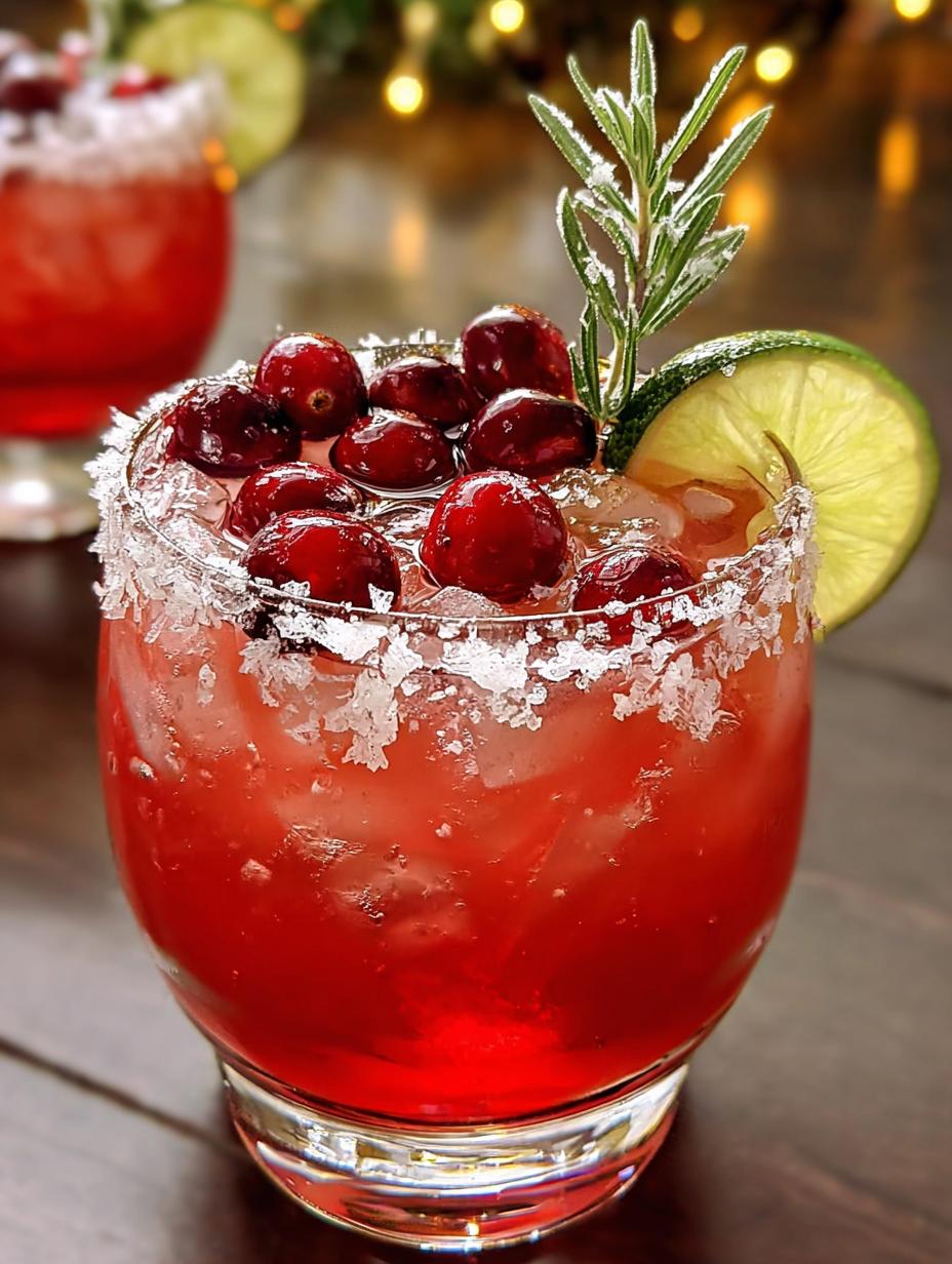 Festive Mistletoe Margarita Non