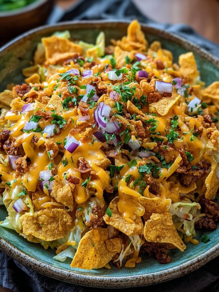 Frito Cowboy Cabbage Meal