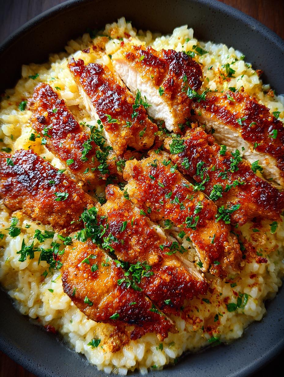Garlic Parmesan Chicken Rice: Quick Savory Delight - Garlic Parmesan Chicken Rice - additional detail