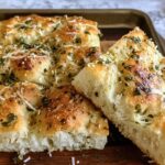 Garlic Parmesan Focaccia Bread