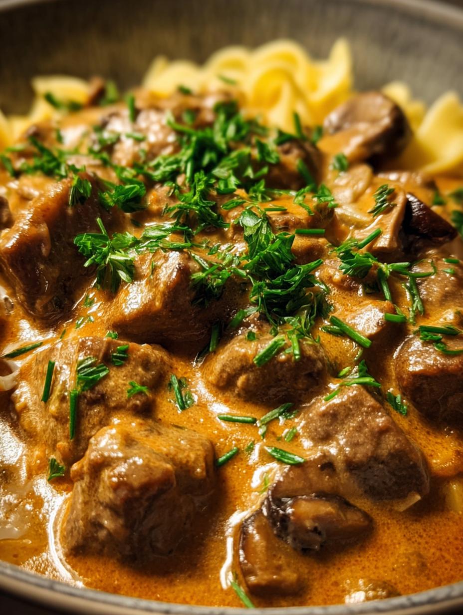 Gordon Ramsay Beef Stroganoff