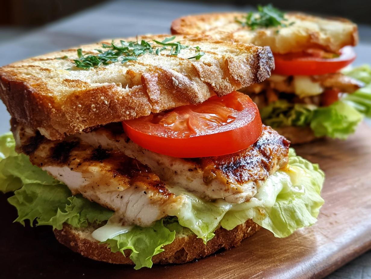 Grilled Chicken Sandwich Everyone